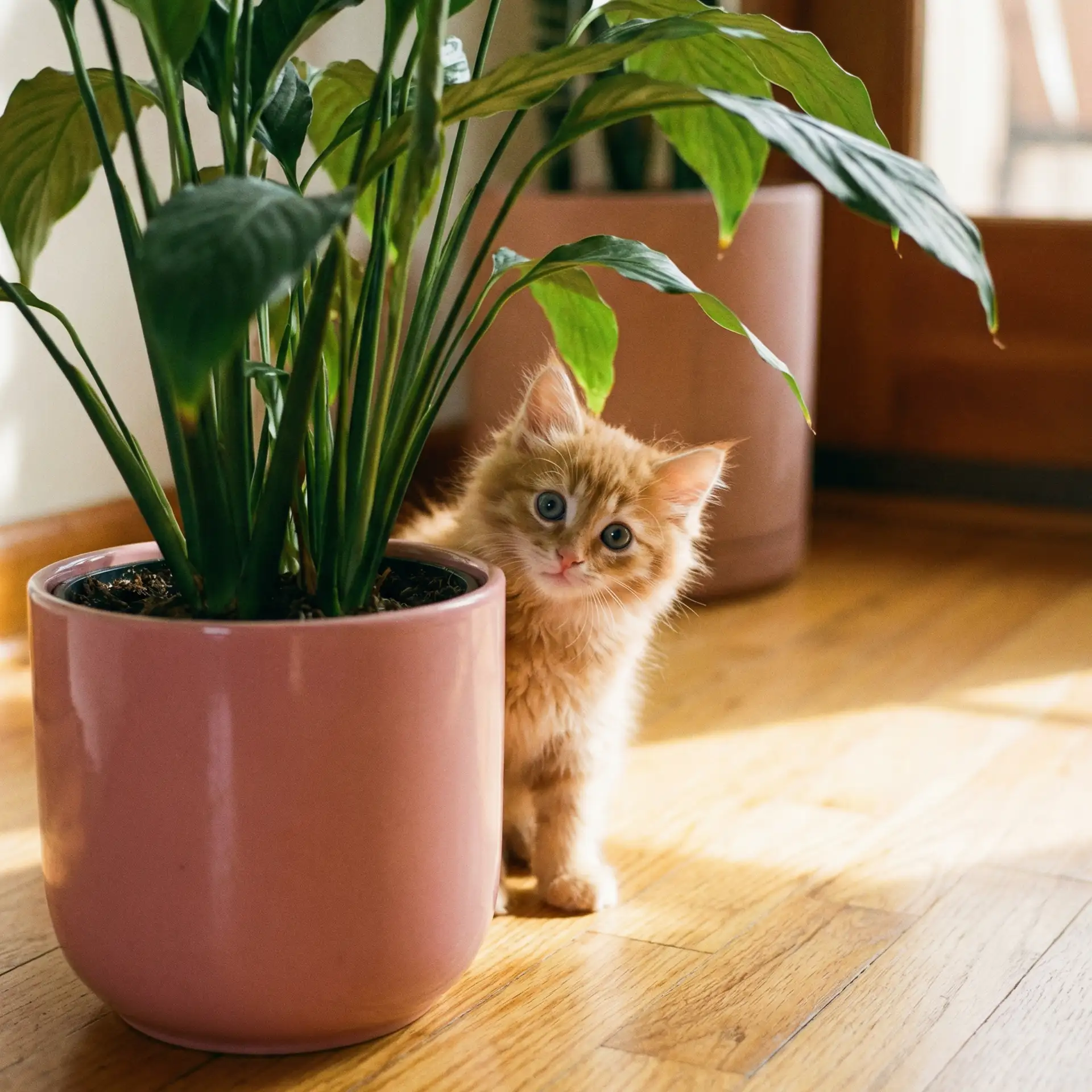 小猫从花盆后探头 - 亚洲高清无码